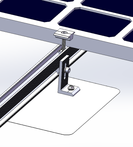 SF Shingle Roof Mounting Flashing